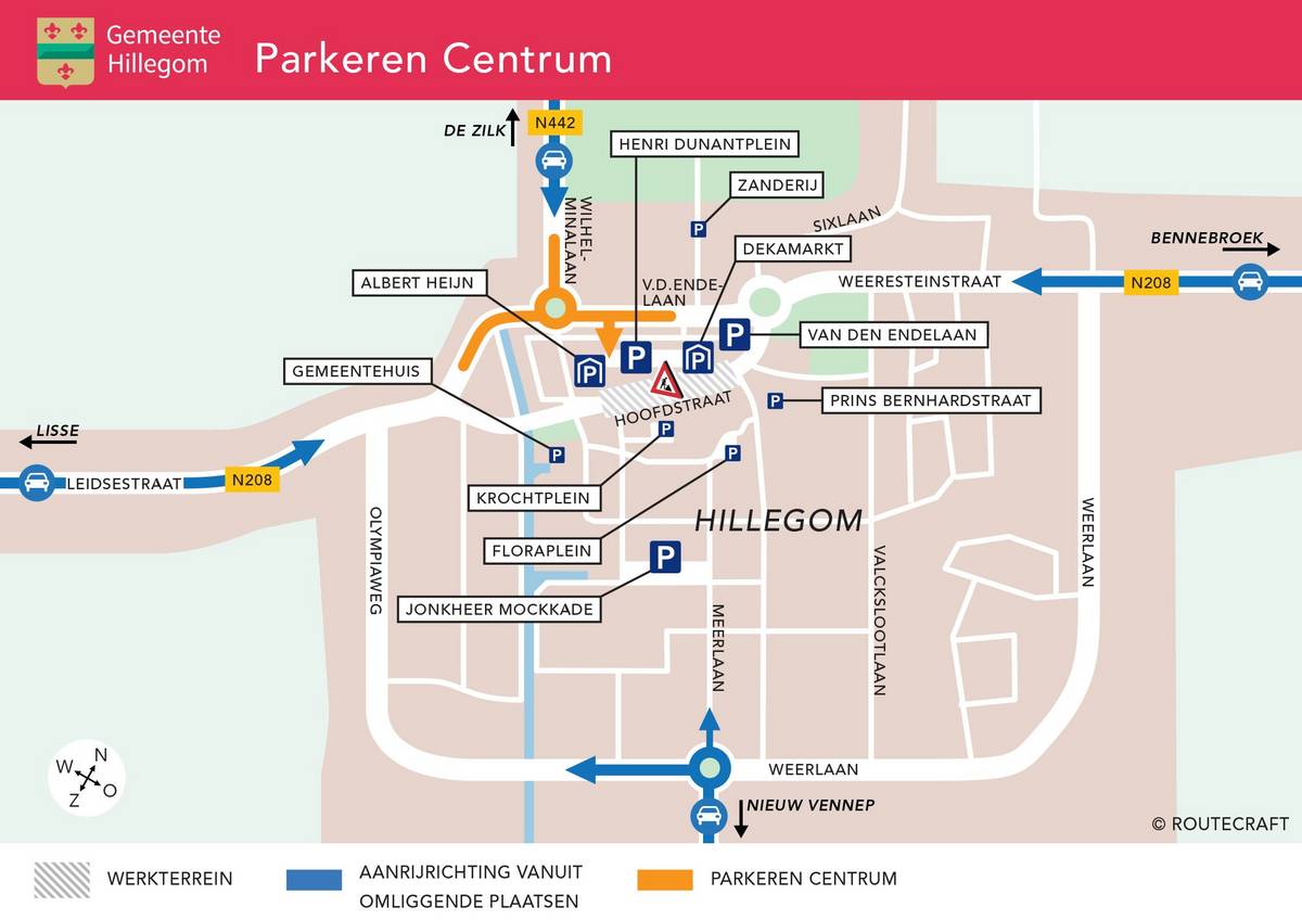 Alternatieve routes en parkeerplaatsen Alternatieve routes en parkeerplaatsen